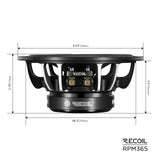 Recoil AUDIOPHILE RPM SERIES 3-Way Component Speaker System (RPM365)