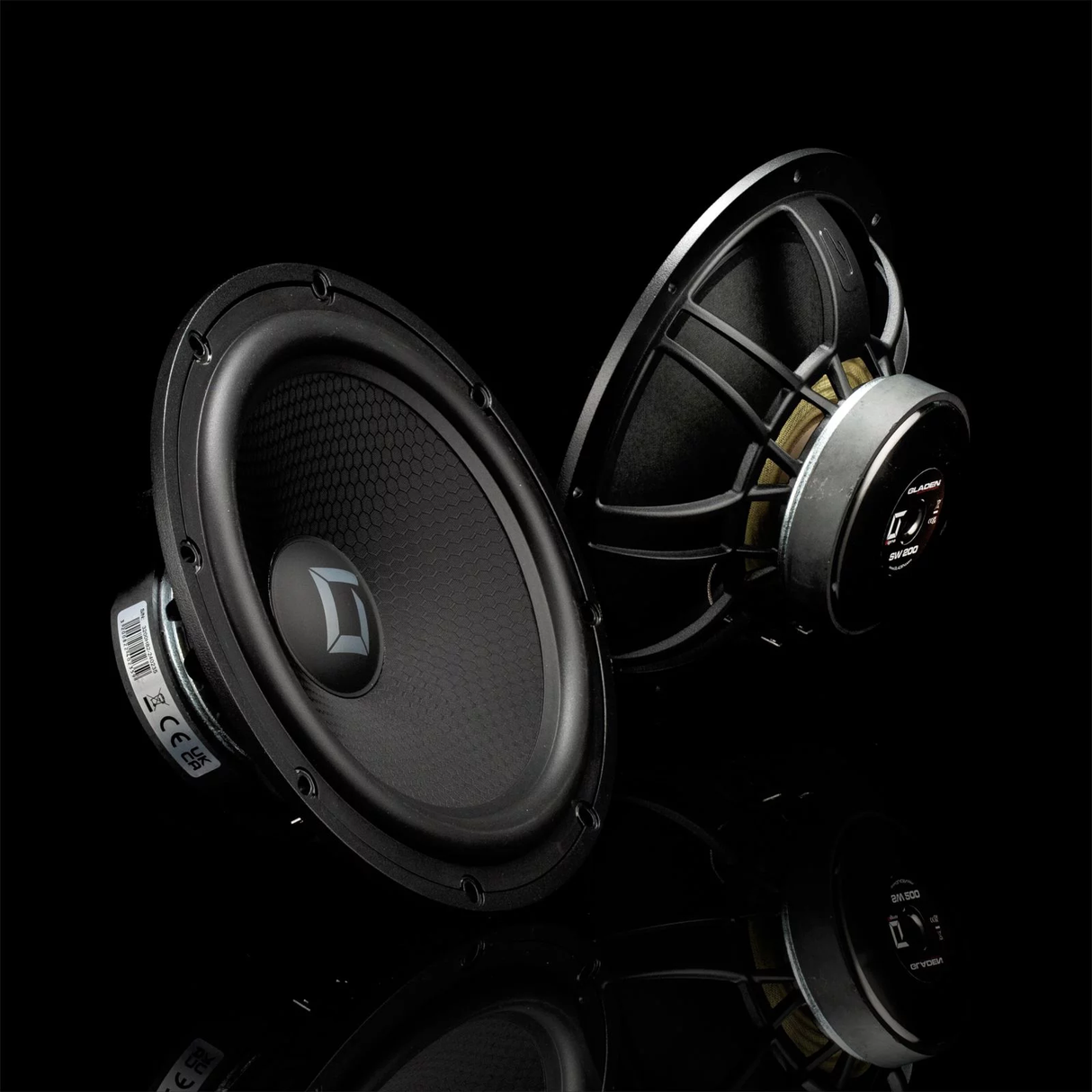 GLADEN SIGMA 8" Mid-Bass Woofers (sold as PAIR) (SW200)
