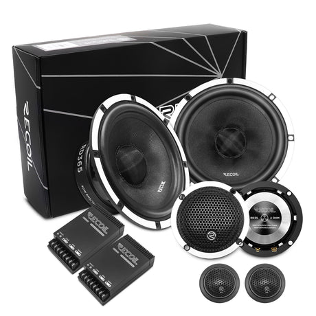 Recoil ECHO PRO SERIES 3-Way Component Speaker System (RD365)