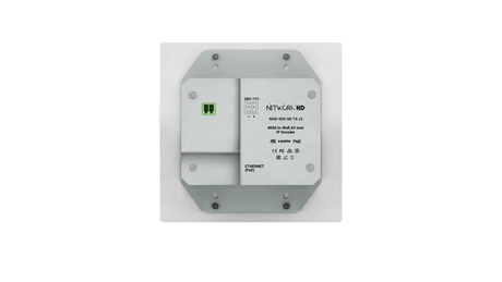 Wyrestorm 4K60Hz 2-Gang In-Wall Encoder | 4K60Hz 4:4:4 | 1GbE | HDMI & USB-C Inputs  (NHD500IWTXv2)