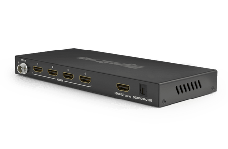 8K60Hz 4:4:4 4x1 HDMI Switcher | Dolby Vision & HDR | ARC | Audio De-embed | EDID Management | RS232 Control (EXPSW04018K)