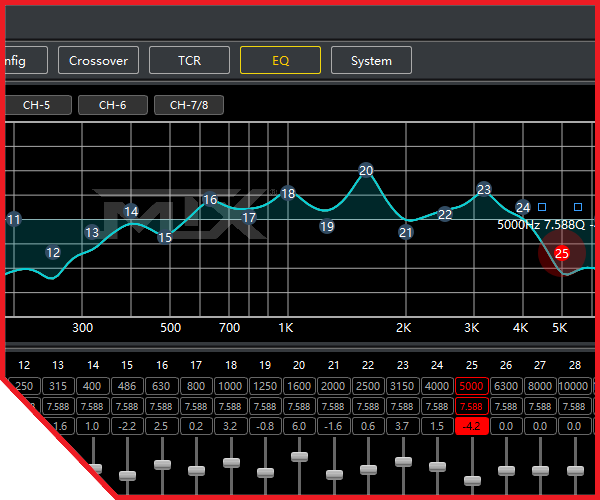 MTX 8-Channel Bluetooth Enabled Digital Signal Processor (TL88DSP)