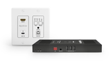 Wyrestorm 5K60Hz HDBaseT 3.0 2-Gang UK Style In-Wall Transmitter and Receiver Kit | 5K60Hz 4:2:0 | 4K60Hz 4:4:4 | HDMI & USB-C input  (SWX100IWUS)