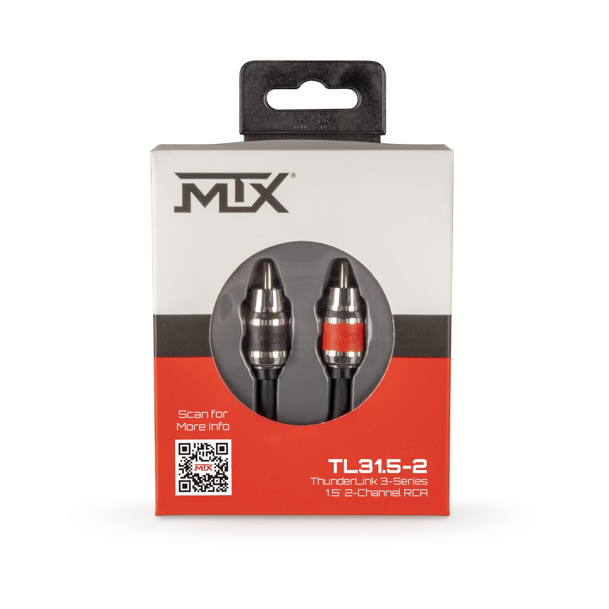 Thunderlink 3-Series 1.5 Ft 2-Channel Rca (TL3152)