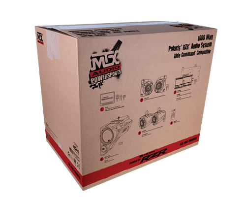 Polaris Rzr System 5 Speaker (2014+, With Ridecommand) (RZR14RCTHUNDER5)