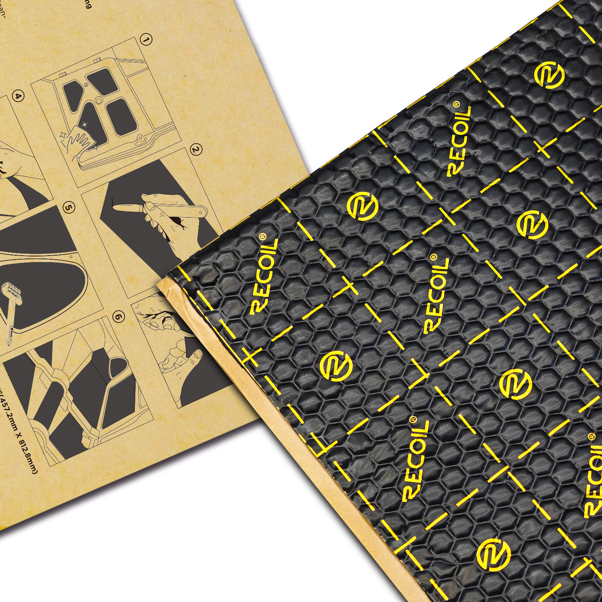 Recoil LIGHTWEIGHT DAMPING MAT shop pack (XLBK)