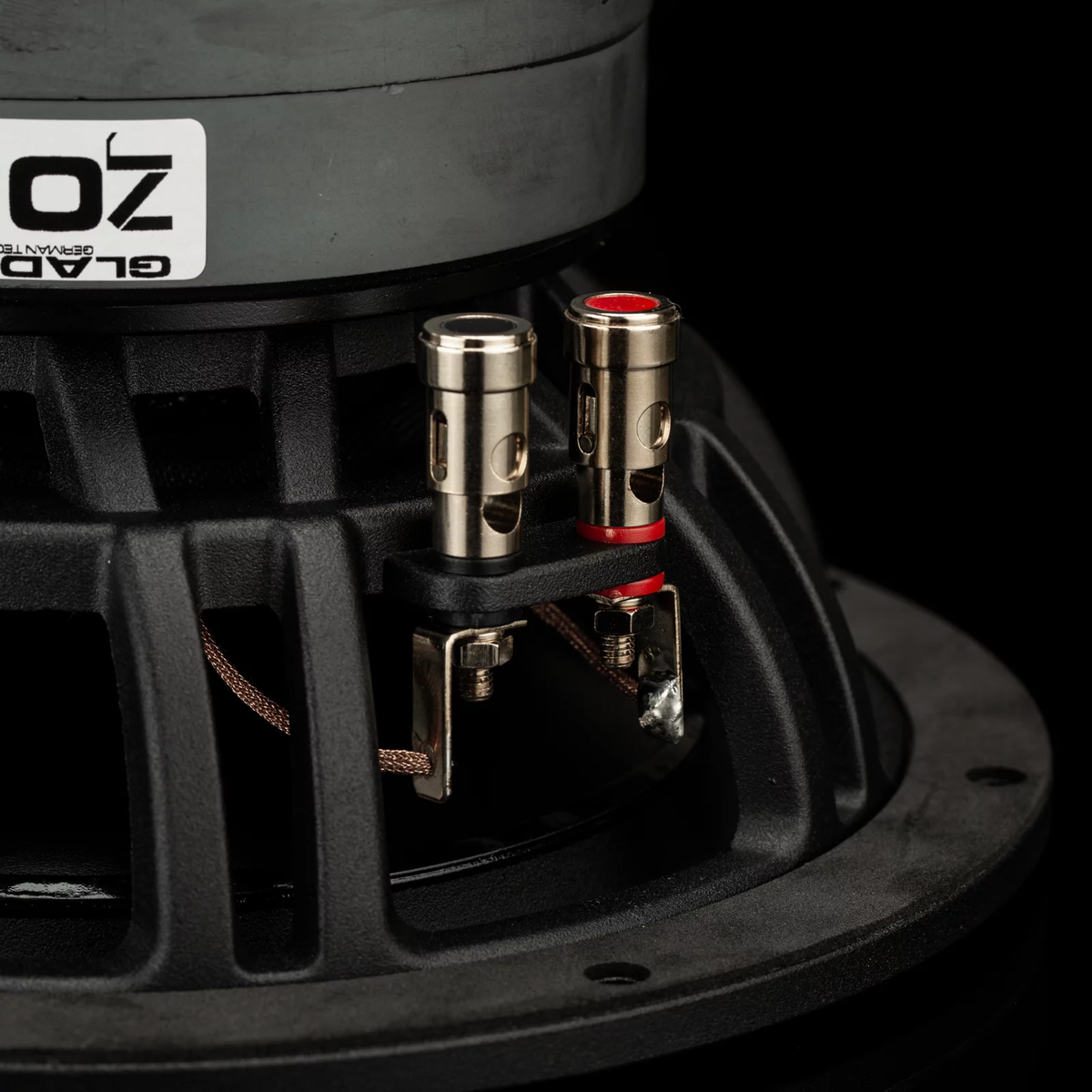 GLADEN ZETA SERIES 8" Cast Basket High End Subwoofer - 200 Watts RMS Power Handling (ZETA08)