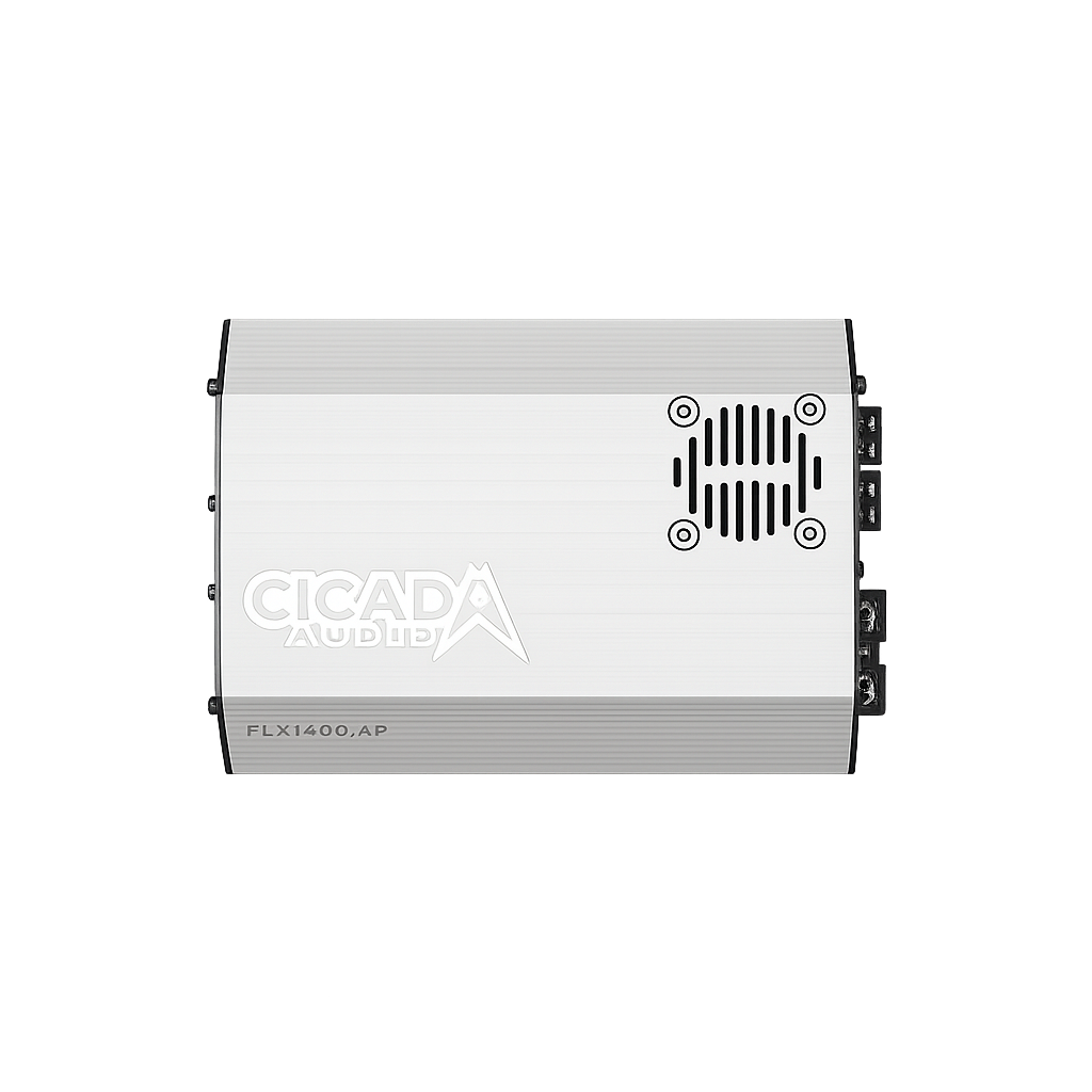 FLX SERIES 1,400 Watt 4-Channel Amplifier with 6-Channel Integrated DSP (FLX14004PRO)