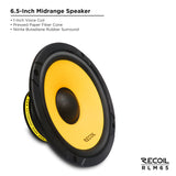 Recoil L3 SERIES 6.5" 2-Way Component Speaker System (RLM65)