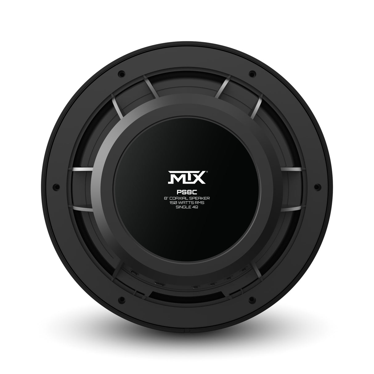 Powersports 8" All-Weather Coaxial W/ Rgb Led, 150W Rms 4½ Black (PS8C)