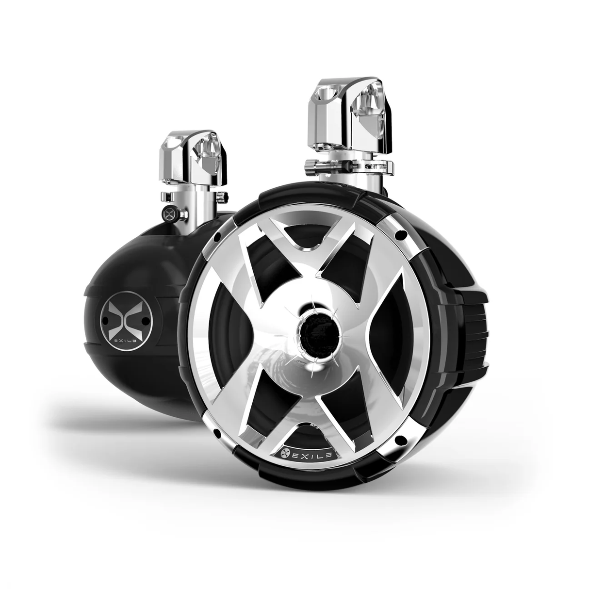 EXILE XM9 - LEGACY 9" Wakeboard Tower Speakers with Clamps (XM9B)
