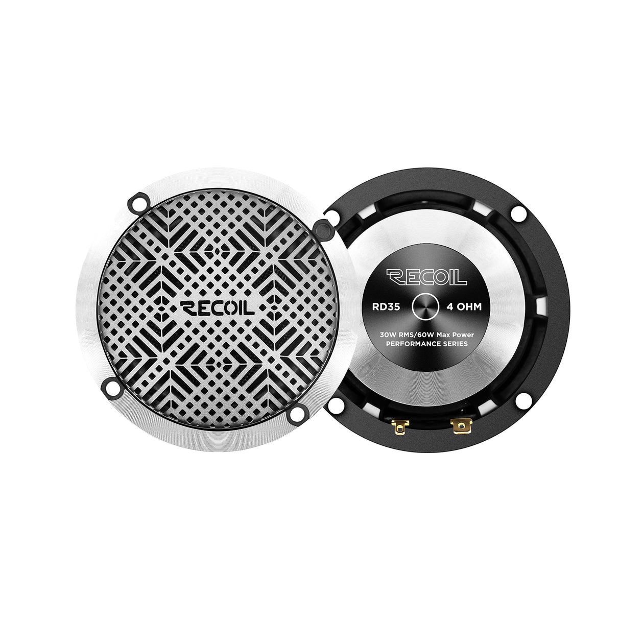 Recoil ECHO PRO SERIES 3.5" Midrange Speakers (sold as pair) (RD35)