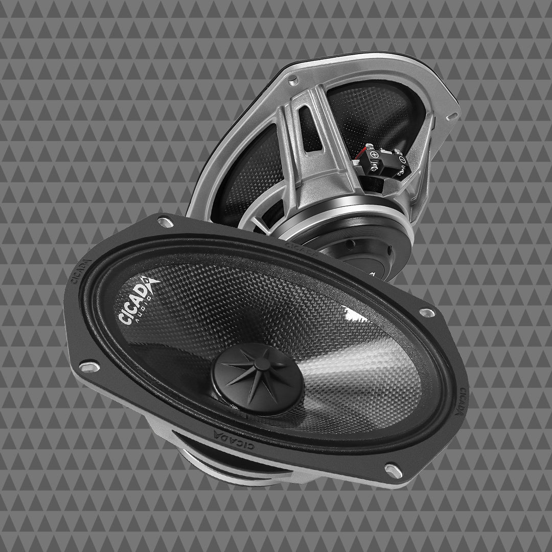 CMX 6x9 Mid-Bass Drivers, Carbon Mica Cone (sold in pairs) (CM692X)
