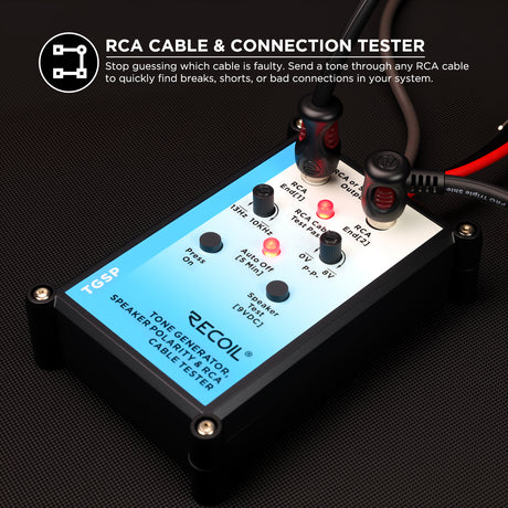Recoil TONE GENERATOR / SPEAKER TESTER V2 (TGSP)