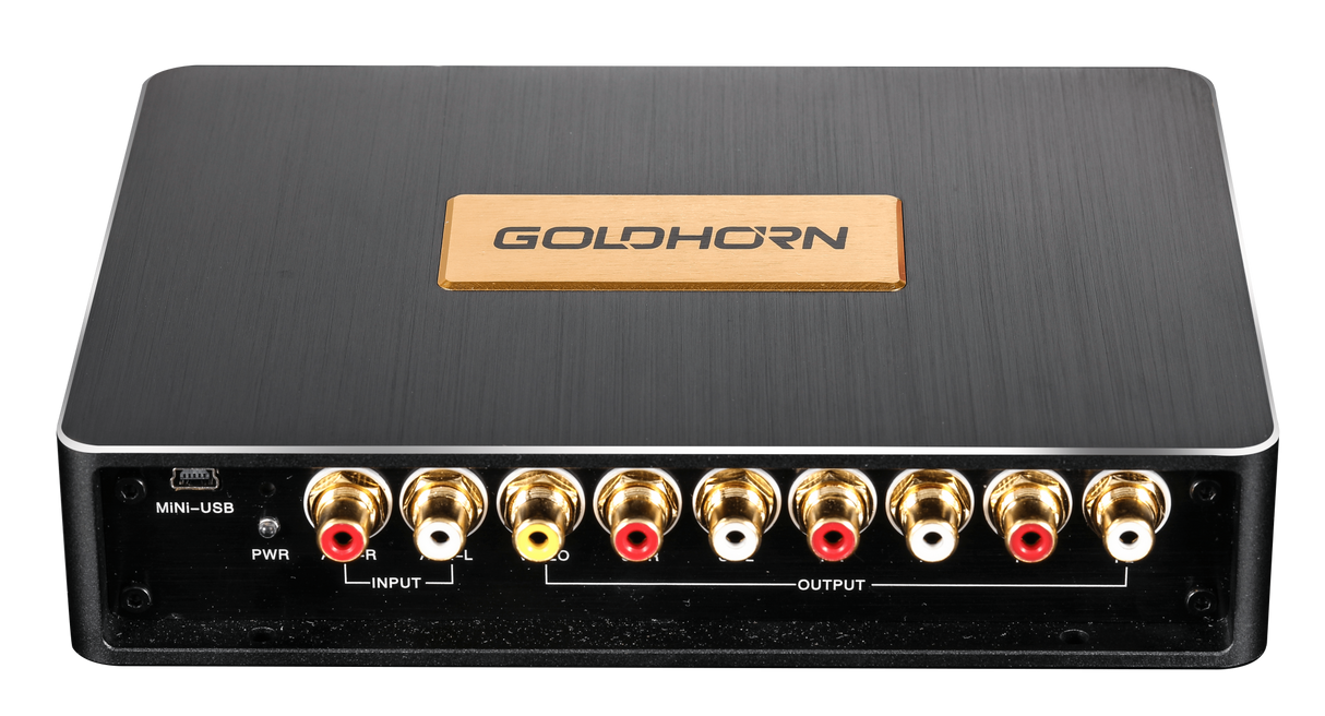 Goldhorn Hi-Res Music Player 4 Chanel High Level Inputs - 6 Channel Output (P2PRO)