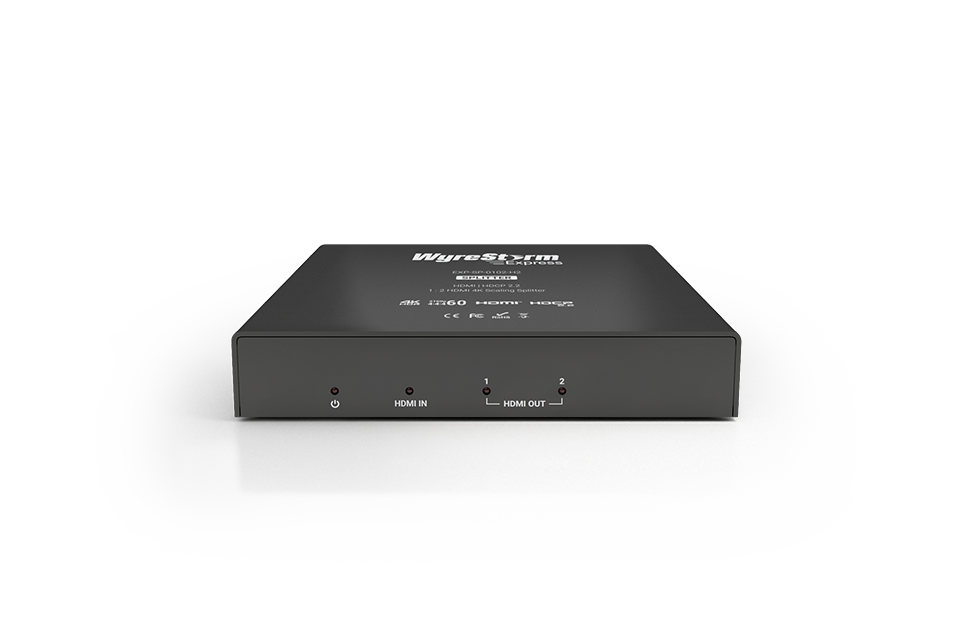 Wyrestorm 4K60Hz 1x2 HDMI Splitter | 4K60Hz 4:4:4 | Dolby Vision & HDR | 4k > 1080p Down-Scaler (EXPSP0102H2)