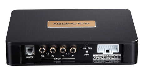 Goldhorn DSP SERIES 4-Channel Amplifier with 6-Channel DSP Processor - 30 Watts x 4 RMS Power - CLASS A/B (DSPA406)