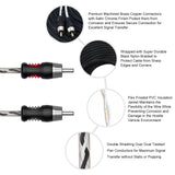 RECOIL ECHO PRO SERIES 2-Channel 12 FT RCA Cable (PCI212)