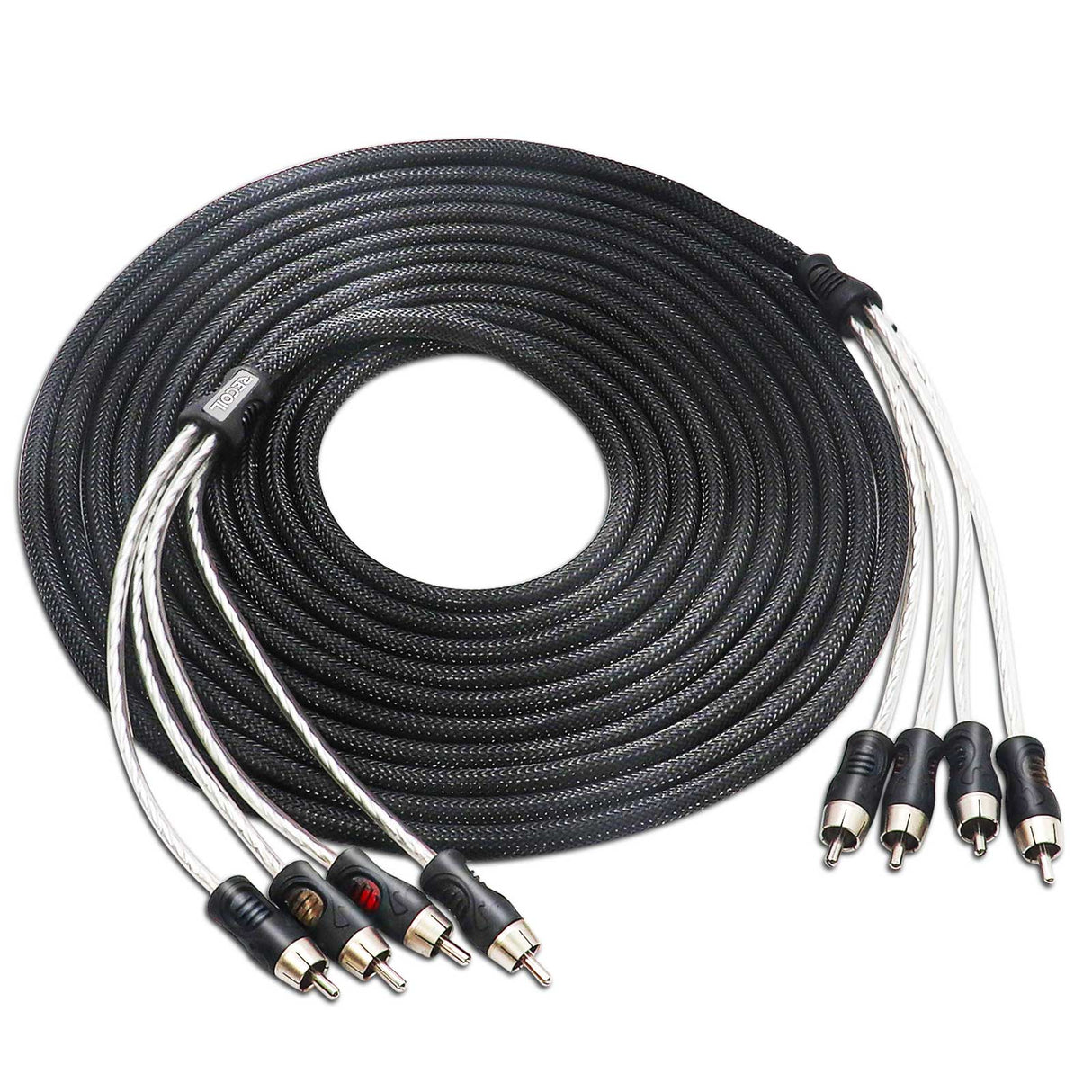RECOIL ECHO PRO SERIES 4-Channel 20 FT RCA Cable (PCI420)