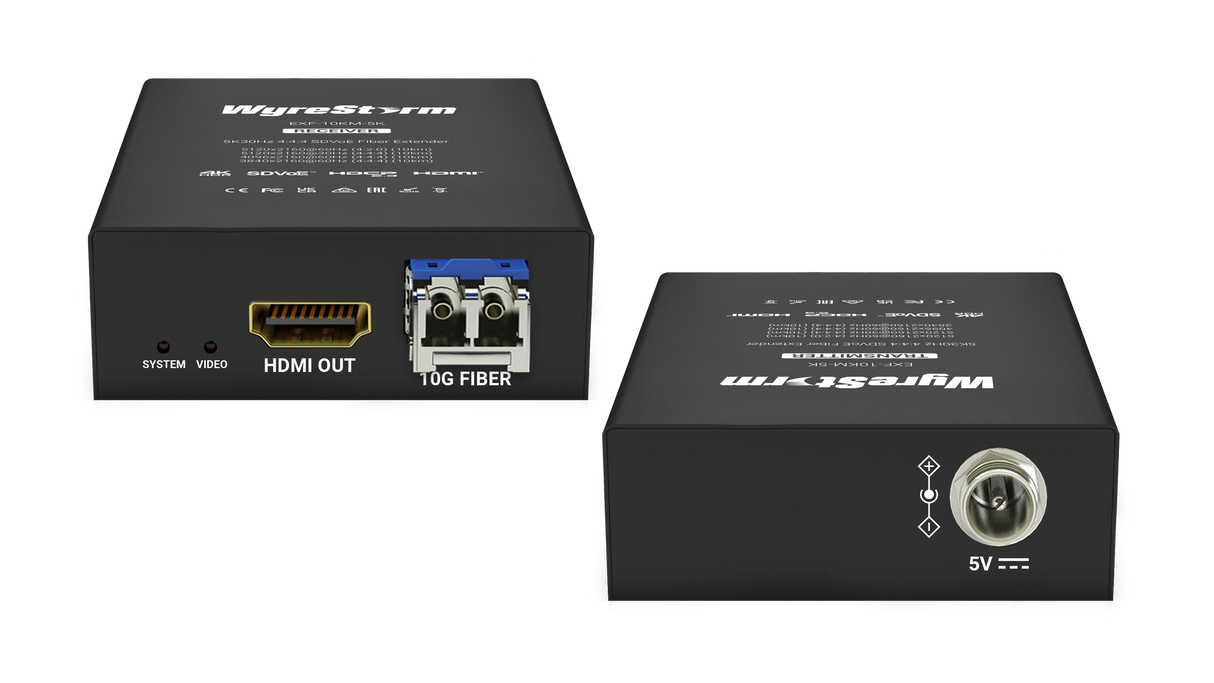 Wyrestorm HDMI 2.0 5K HDMI extender | Fiber | 5K60Hz 4:2:0 | 4K60Hz 4:4:4  (EXF10KM5K)