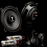 GLADEN GAMMA 5.25" SLIM Component Speakers - 3 Ohm Imdance (sold as a SET) (GAMMA1302SLIM)