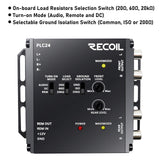 Recoil 3 Channel LOC with 4 Channel RCA Outputs (up to 20V Input Handling) (PLC24)