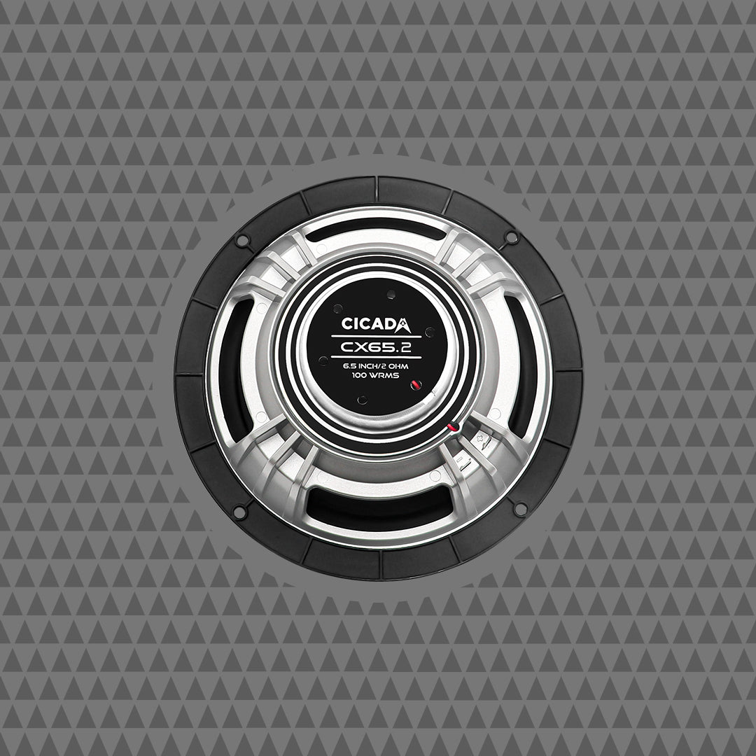 CX SERIES 6.5" 2-WAY COAXIAL SPEAKERS - 2 Ohm Version (CX652)