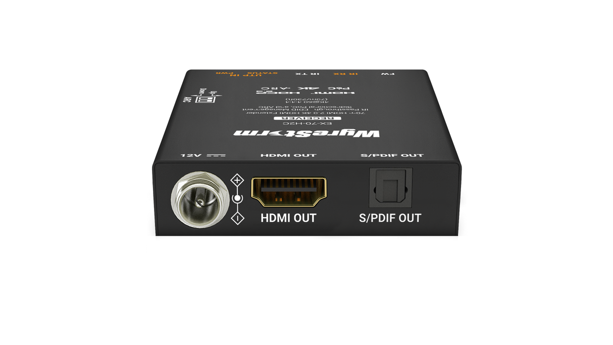 Wyrestorm HDMI 2.0 4K60Hz HDMI Extender | DSC | 4K60Hz 4:4:4 | HDMI Loop out  (EX70H2C)