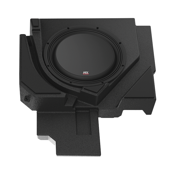 2017+ Canam Maverick X3 12" Loaded Subwoofer Enclosure - Driv Side (X317SWD)