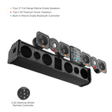 Recoil Bluetooth Amplified 6-Speaker Sound Bar (PSB6)