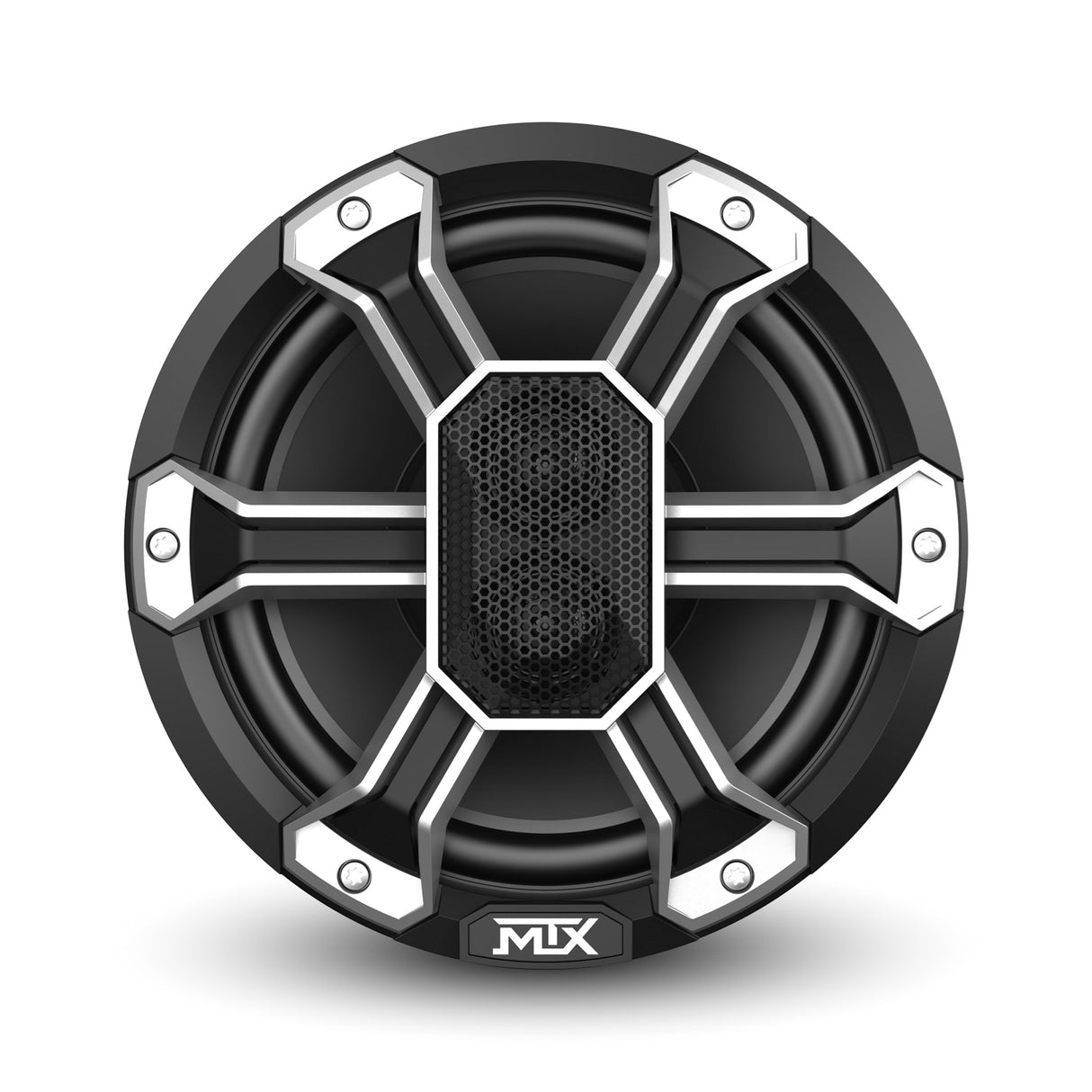 Powersports 8" All-Weather Coaxial W/ Rgb Led, 150W Rms 4½ Black (PS8C)