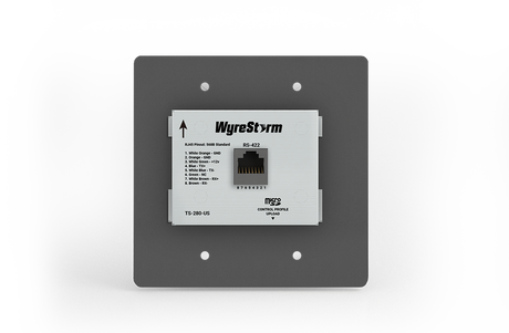 2-Gang 2.8" Touchscreen Controller for Presentation Switcher Solutions (TS280US)