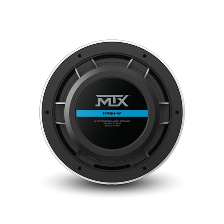 MTX 8” 150-Watt Marine Compression Horn Speaker - White (MA8HW)