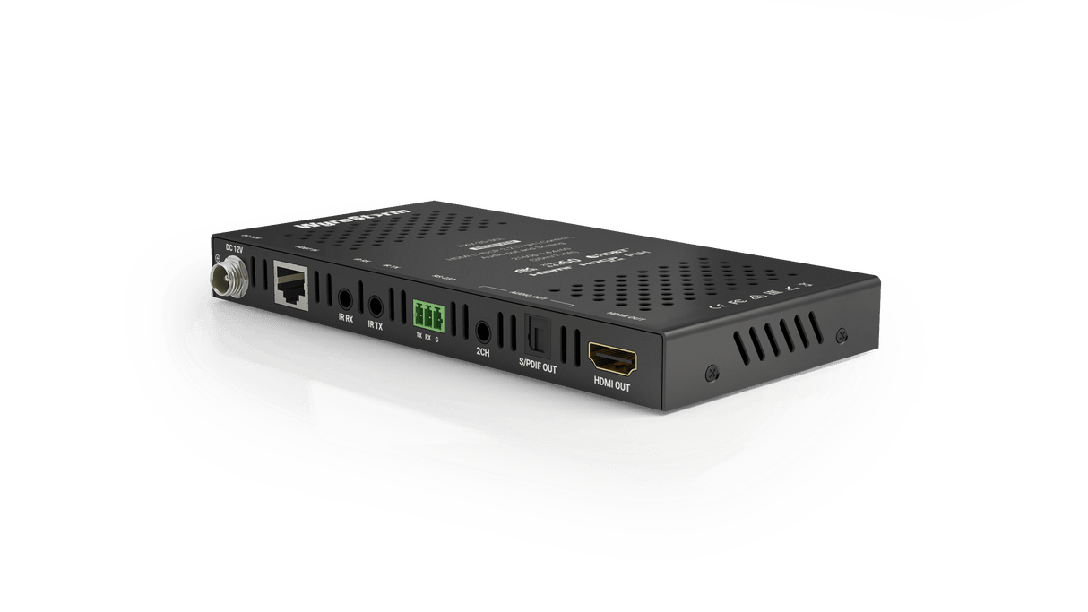 Wyrestorm 4K60Hz HDBaseT Scaling Receiver | 4K60Hz 4:4:4 | PoH | Audio De-embed  (RXV35SCL)
