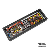 Recoil SPL SERIES Mono Block Amplifier 6,500 Watts RMS @ 1 Ohm, Subwoofer Level Control Included (SPL65001)