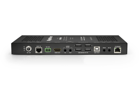 4K60Hz 4:2:0  HDBaseT Receiver  | PoH | USB 2.0 | DSC | Audio De-embed | RS232 & IR Passthrough (4K: 100m/328ft) [For SW-130-TX] (RX700)