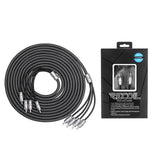 RECOIL ECHO MAX SERIES 4-Channel 17 FT RCA Cable (XI417)