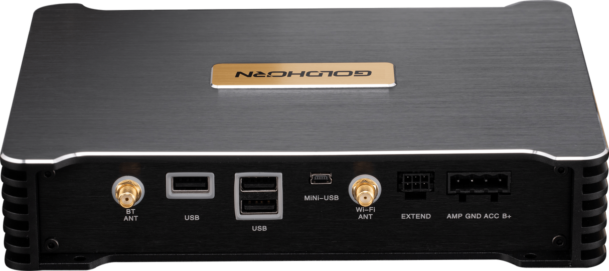 Goldhorn Hi-Res Music Player 4 Chanel High Level Inputs - 2 Channel Output (P3PLUS)