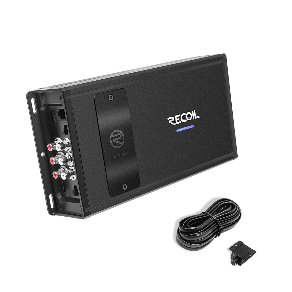 Recoil DII SERIES 5-Channel Amplifier 100 Watts x 4 RMS @ 4 Ohms + 800 Watts x 1 RMS @ 2 Ohm (DII14005)