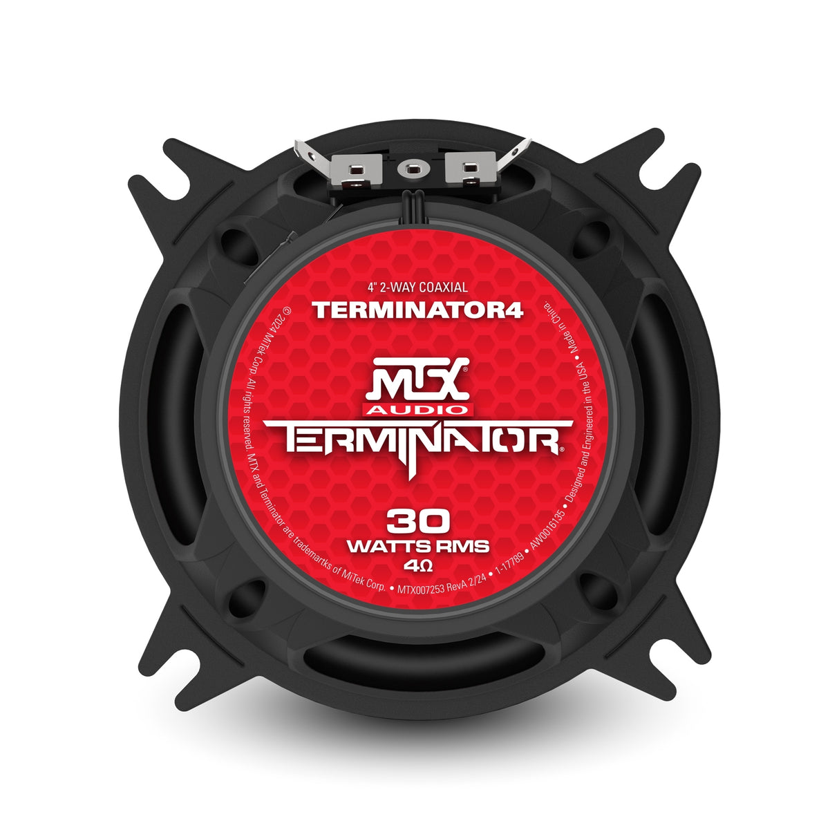 Terminator 4" Coaxial (TERMINATOR4)