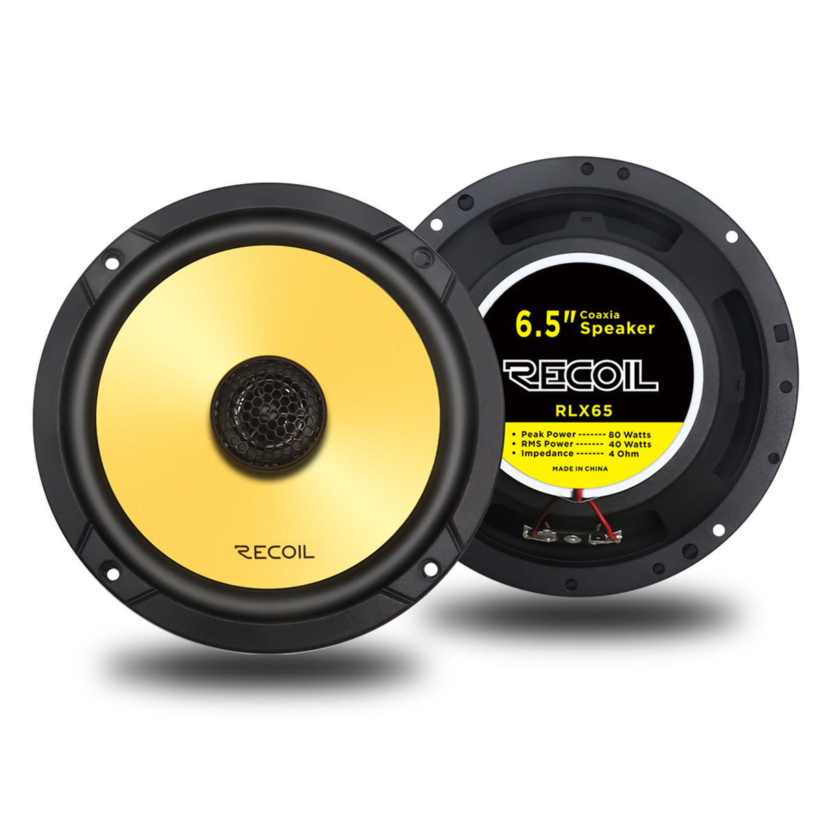 Recoil L3 SERIES 6.5" 2-Way Coaxial Speakers (RLX65)