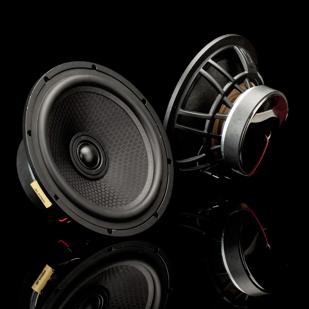 GLADEN SIGMA SERIES 6.5" Coaxial Speaker Kit (pair) (SIGMA165X)
