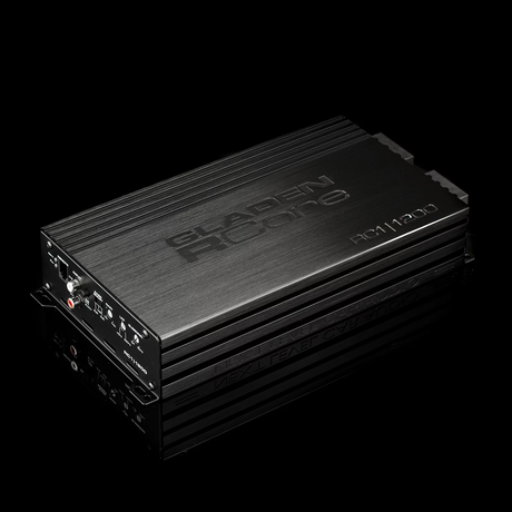 GLADEN RCORE 1-Channel Amplifier - 1,100 Watts x 1 @ 1 Ohm (RCORE11200)