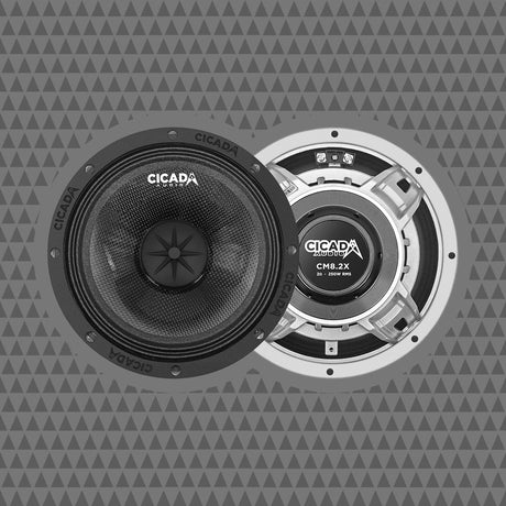 CMX 8" Mid-Bass Drivers, Carbon Mica Cone (sold in pairs) (CM82X)