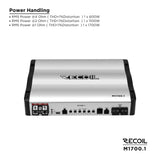RECOIL Marine Grade 1-Channel Amplfiier - 1700 Watts x 1 RMS @ 1 Ohm (M17001)