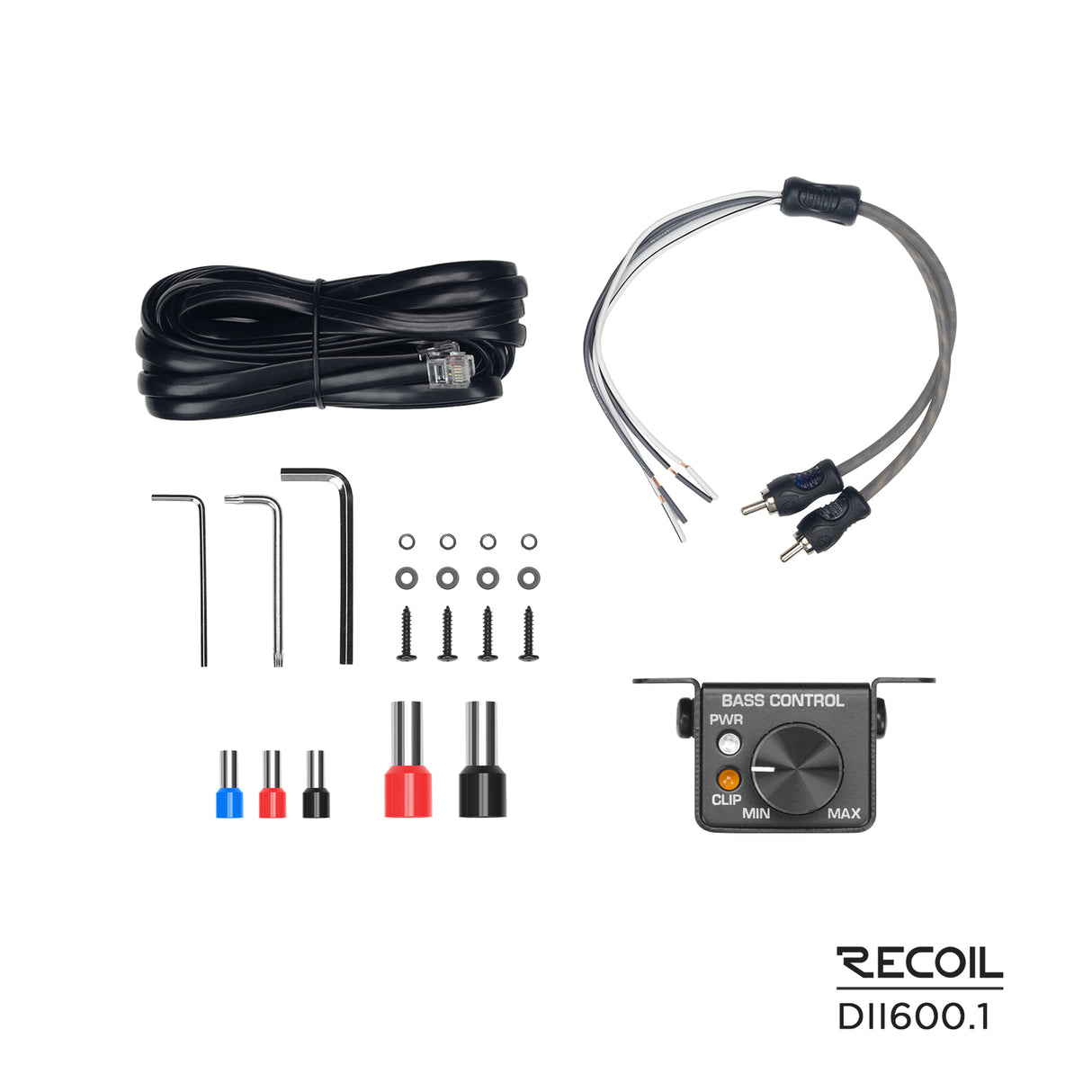 Recoil DII Series Mono Amplifier 610W @1 Ohm (DII6001)