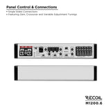 RECOIL Marine Grade 6-Channel Amplfiier - 110 Watts x 6 RMS @ 4 Ohms (M12006)