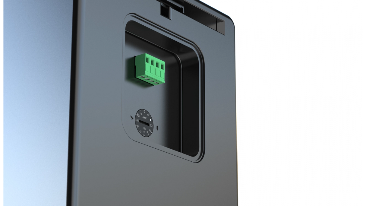 OUTDOOR, MURO 6' BK 70/100V (ODM61TBK)