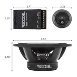 Recoil ECHO PRO SERIES 2-Way Component Speaker System (RD65)