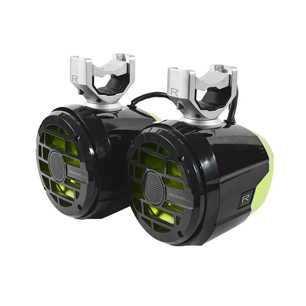 Roswell OFF-ROAD FIREFLY 6.5" Tower Speakers with RGB (Black) (FIREFLY65)